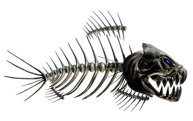 Dark Bonefish Fish Graphics