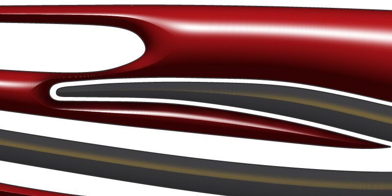 Endorfin Boat Graphics Red Color Option