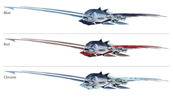 Hard Hitter Boat Graphics color options
