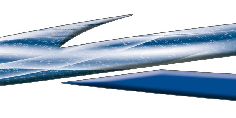 Sea Sabre Boat Graphics blue