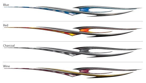 Torrent Boat Graphics color options