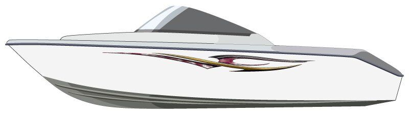 Torrent Boat Graphics